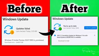 Fix All Windows Update Error Problems in Windows 1110 2024 Guide [upl. by Nirtak]