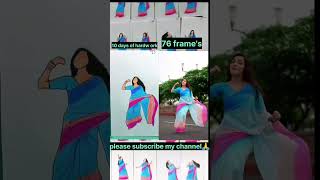 Uth jaaye nahar😍😍☺️flipbook dance bhojpuri flipbook art sorts [upl. by Capone]