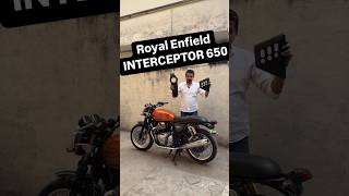 Royal Enfield Interceptor 650 Accessories Modified Modification Parts saigaparts TankTie BullBuckle [upl. by Nanny74]