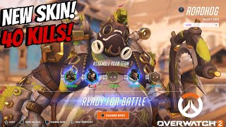 NEW CAIRN ROADHOG SKIN OVERWATCH 2 overwatch2 overwatch2gameplay overwatch gamingvideos [upl. by Vaios]