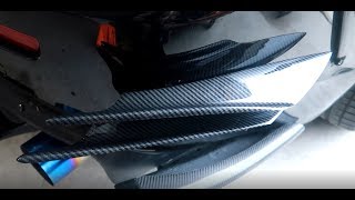 Carbon fiber canards install [upl. by Flanna616]