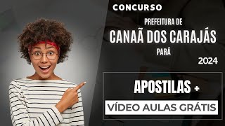 Apostila PREFEITURA DE CANAÃ DOS CARAJÁS PA 2024 Técnico de Análises Clínicas [upl. by Chelsie683]