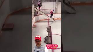 Definition of a barn😂 hockeyboxbreaks hockeycards beerleaguehockey [upl. by Bea]