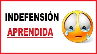 ✅ Indefensión Aprendida  Martin Seligman Experimento Perros y Cuento Elefante [upl. by Consuelo]