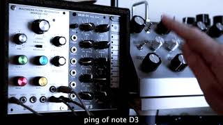 behringer arp 1047 chord ping triad without oscillator [upl. by Paucker]