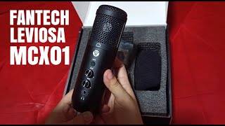 FANTECH LEVIOSA MCX01 Condenser Microphone  Tagalog Tech Review [upl. by Morrie]