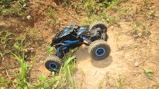 Hugine 2 4Ghz rc rock crawler Offroading [upl. by Tench233]