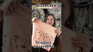 SZYDEŁKOWA BLUZECZKA ŚCIĄGACZ BLUZKI NA SZYDEŁKU [upl. by Box729]