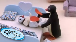 Pingu the Babysitter Pingu  Official Channel Cartoons For Kids [upl. by Ahsila]