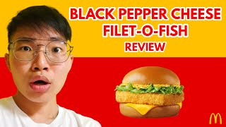 Black Pepper Cheese FiletOFish Review  Is It Good [upl. by Bega]