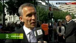 Jens Stoltenberg 22 Juli Minnemarkering Oslo Domkirke [upl. by Haimorej]