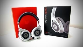 Beats Executive Unboxing amp Review Beats OverEar Executive Headphones  Silver [upl. by Lielos318]