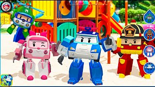 Robocar Poli World AR 🚓🚒🚑 [upl. by Wenoa]