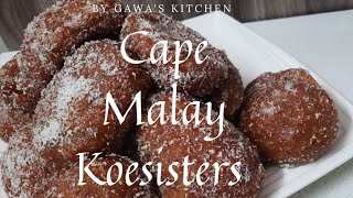 Cape malay koesistersEasy koesistersspiced doughnuts [upl. by Alroy602]