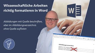 Abbildungen in Word mit Quelle beschriften aber im Abbildungsverzeichnis ohne Quelle auflisten [upl. by Novonod]