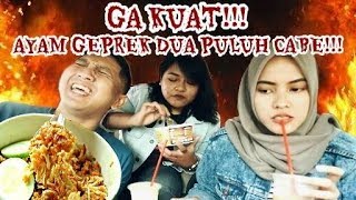 GAK KUAT AYAM GEPREK KEPRABON PULUHAN CABE [upl. by Valer]