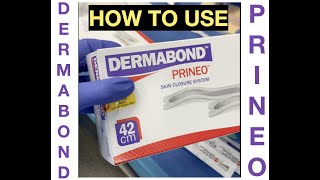 Dermabond Prineo Application [upl. by Faxon844]