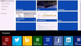 Windows 81 Multiple ways to access and use SkyDrive OneDrive [upl. by Nirraj]