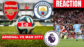 Arsenal vs Man City 10 Live Stream Premier league Football EPL Match Score react Highlights Gunners [upl. by Ethbin]