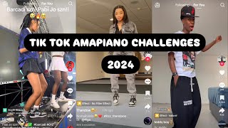 Best of amapiano dance challenges  2024 🔥🥵😱 tiktokamapianodances tiktokviral amapiano trending [upl. by Eceinal794]