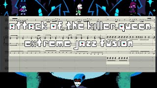 ATTACK OF THE KILLER QUEEN Deltarune  Extreme Jazz Fusion [upl. by Haidabej]