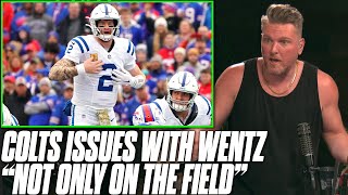 The Colts Officially Want To Get Away From Carson Wentz Pat McAfee Reacts [upl. by Alage662]