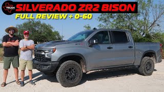 Chevrolet Silverado 1500 ZR2 AEV BISON  Full Review  060 [upl. by Halden672]