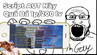 Script Hack AUT AUTO ONE SHOT DIO 1Min200LV  Script Này Giúp Bạn Có Trait Mythical Trong Aut Easy [upl. by Nolyaj257]