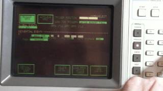 Tektronix 1241 Logic Analyzer Part 1 Basic Features [upl. by Torrance217]