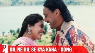 Dil Ne Dil Se Kya Kaha Song  Aaina  Jackie Shroff  Juhi Chawla  Nitin Mukesh  Lata Mangeshkar [upl. by Bartley]