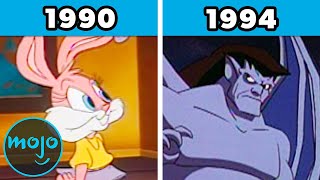 Top 10 Best 90s Cartoons of Each Year 1990  1999 [upl. by Ahsenet261]