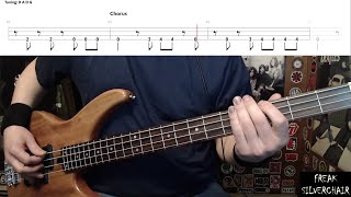 Freak by Silverchair  Bass Cover with Tabs PlayAlong [upl. by Ettennek383]