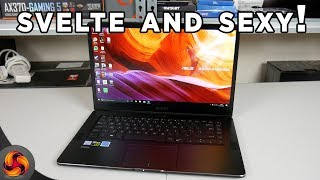 Asus Zenbook Pro UX550vd  super slim and sexy [upl. by Lumpkin]