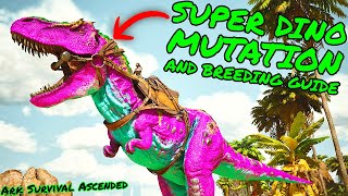 Ark Survival Ascended MUTATIONSBREEDING GUIDE How to breed after the MASSIVE UPDATE [upl. by Liberati]