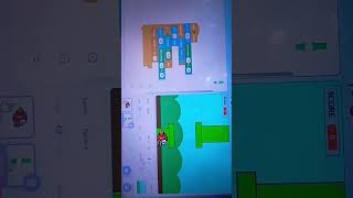 How to make flappy bird game on scratch 🤔 😅 [upl. by Oicnanev]