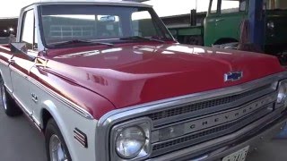 1969 Chevy C10 396 Big Block Classic Texas 69 Chevrolet C10 Truck Rumblin [upl. by Ahseenyt]