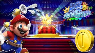 Super Mario Sunshine  Sirena Beach 100 Coins [upl. by Hewart669]