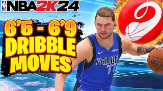 Best Build Dribble Moves  SIGS for 6569 Builds in NBA 2K24 [upl. by Angie]