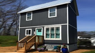 Amazing Affordable TwoStory Shed Home by Tuff Shed Tiny House [upl. by Sofko854]