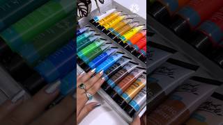 Mont Marte Acrylic Paint Review  Acrylic Colour Unboxing montmarte acryliccolours review [upl. by Surtimed]