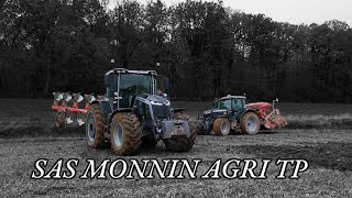 Semis de blé avec ces magnifiques ensembles MASSEY FERGUSON BLACK [upl. by Berke]