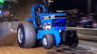 Tractor Pull 2023 Weaklands Octoberfest Super Pro Tractorslight prolimited prosuper farm [upl. by Barn]