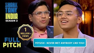 18 Yrs Entrepreneur से मिलके Shark Peyush बोले quotI’m Amazedquot  Shark Tank India Season 2  Full Pitch [upl. by Aeli]