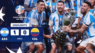 argentina vs Colombia 10final Copa America 2024 full HD [upl. by Sclater241]