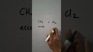 Chemistry Conversion Methane to Methyl chloride [upl. by Nnaecyoj]