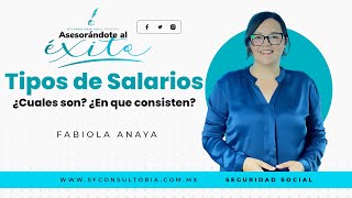 Tipos de Salario ¿Cuales son y en que consisten [upl. by Anyk]