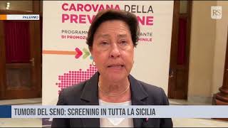 Tumori del seno screening in tutta la Sicilia [upl. by Sille]