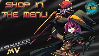 RPG Maker MV Tutorial  How to Pause Screen Shopping  RMMV Tut [upl. by Nnayelsel614]