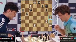 alireza vs magnus carlsen [upl. by Dickman]