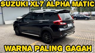 Suzuki XL7 Alpha Matic Warna Hitam Terbaru 2024 Type Tertinggi XL7 Review Indonesia [upl. by Ikceb]